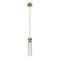 Z-Lite Beau Pendant, 1-Light, 4.75 In.W x 12.75 In.H, Rubbed Brass/Clear 740P-RB - alternate 7